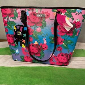 Betsey Johnson Floral Tote Bag - Multicolor